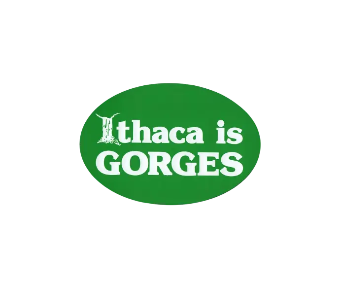 Ithaca Is Gorges Sticker