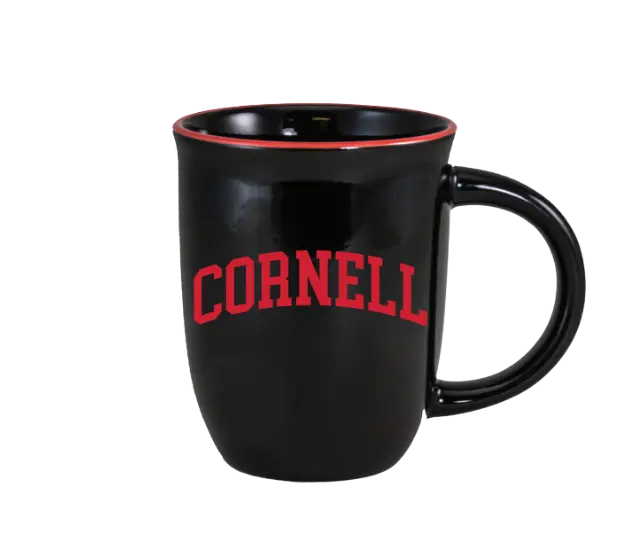 Cornell University Mug - Black & Red