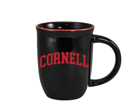 Cornell University Mug - Black & Red