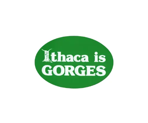 Ithaca Is Gorges Sticker